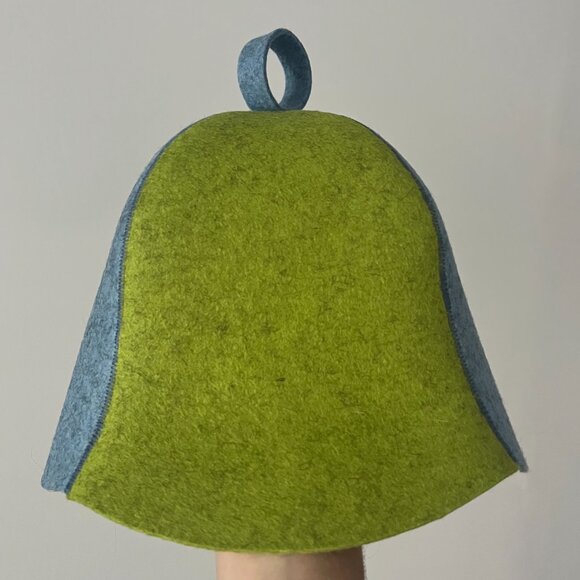 Handmade Wool Felt Sauna Hats - Picture 3 of 5